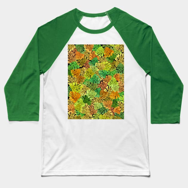 PALM PARADISE Baseball T-Shirt by SartorisArt1